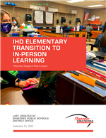 Elementary IHD In-Person Learning 